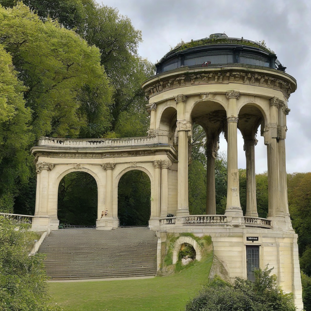 Công Viên Buttes-Chaumont Paris