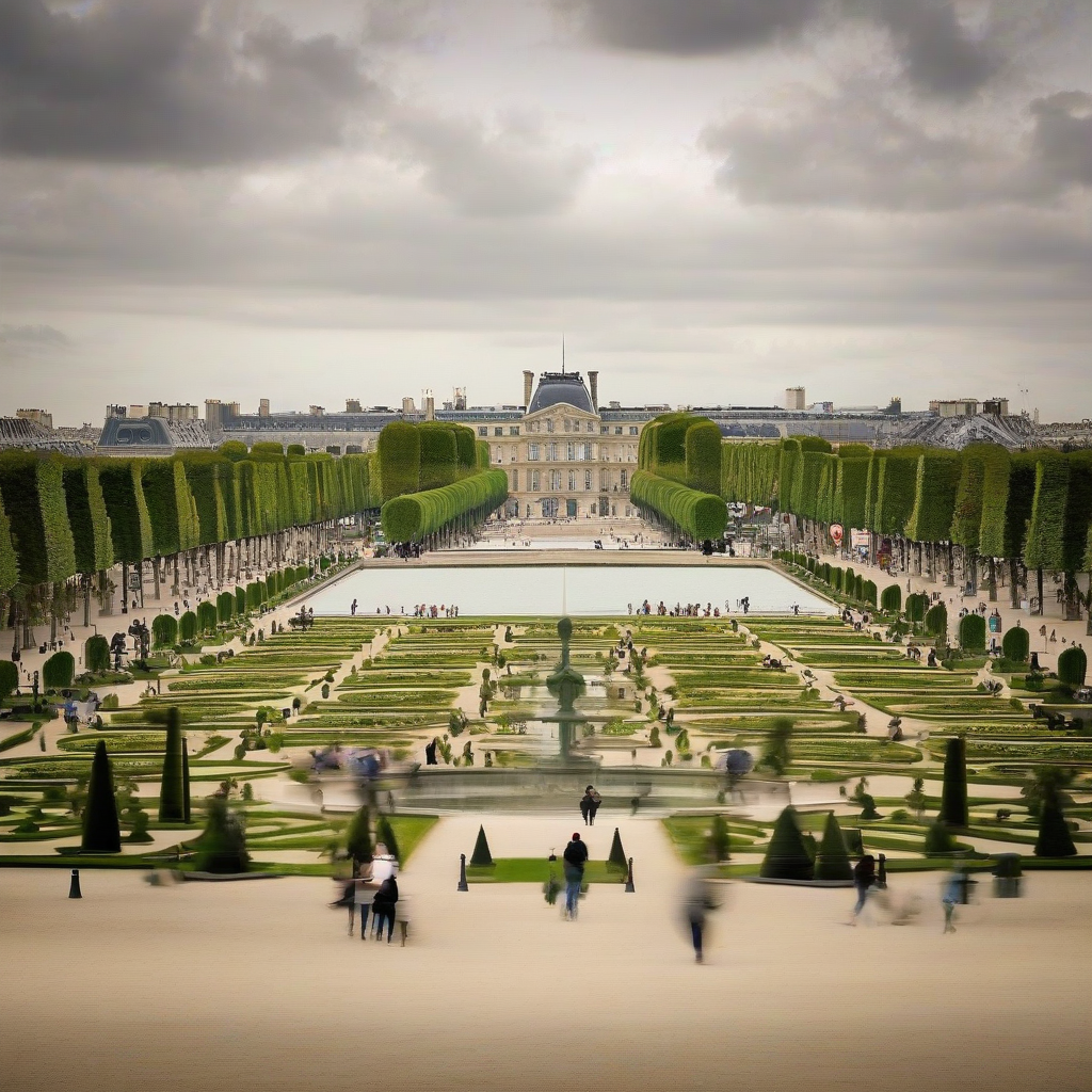 Vườn Tuileries Paris